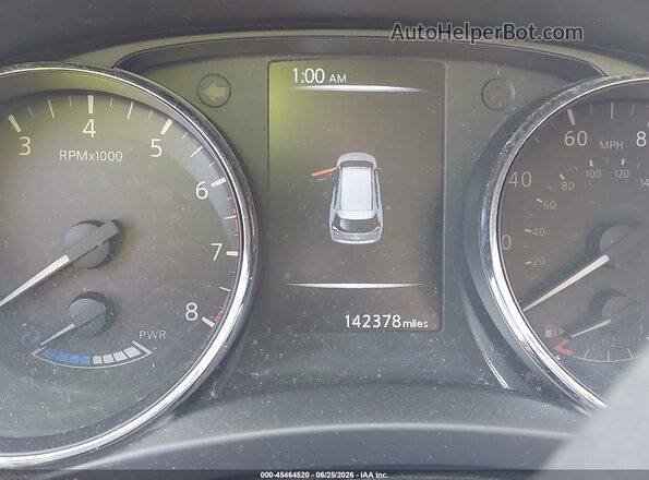 5N1ET2MV7HC828650 2017 NISSAN ROGUE HYBRID Gray Vista de los asientos traseros
