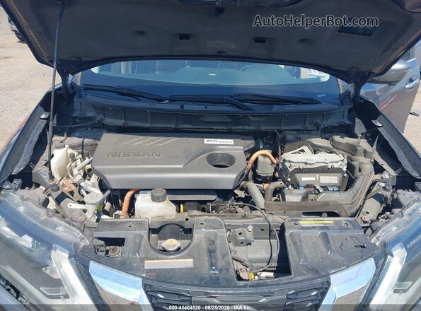 5N1ET2MV7HC828650 2017 NISSAN ROGUE HYBRID Gray Vista trasera