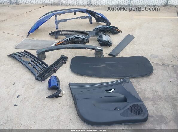 5NMJA3AE4NH007506 2022 HYUNDAI TUCSON Blue Widok zestawu wskaźników
