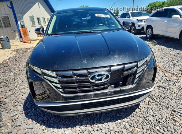 5NMJA3AE8NH093659 2022 HYUNDAI TUCSON Black Front view