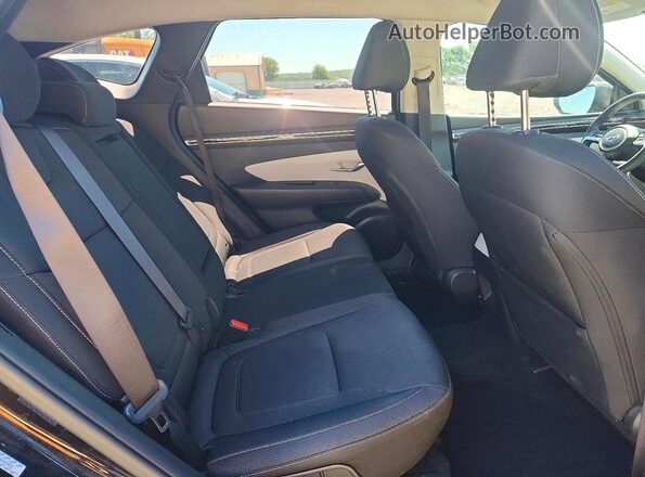 5NMJA3AE8NH093659 2022 HYUNDAI TUCSON Black Rear interior view
