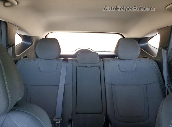 5NMJA3AE9NH003726 2022 HYUNDAI TUCSON Gray Widok tylnych siedzeń