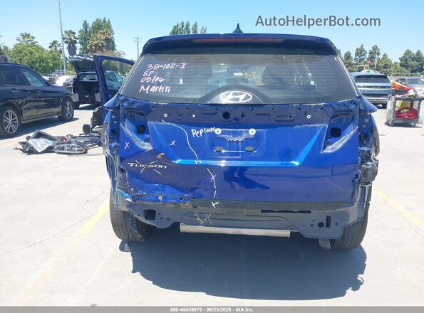 5NMJA3AEXPH235478 2023 HYUNDAI TUCSON Blue წინა ხედი