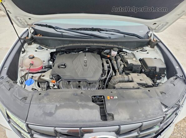 5NMJA3DE4RH323019 2024 HYUNDAI TUCSON White ძრავის განყოფილების ხედი