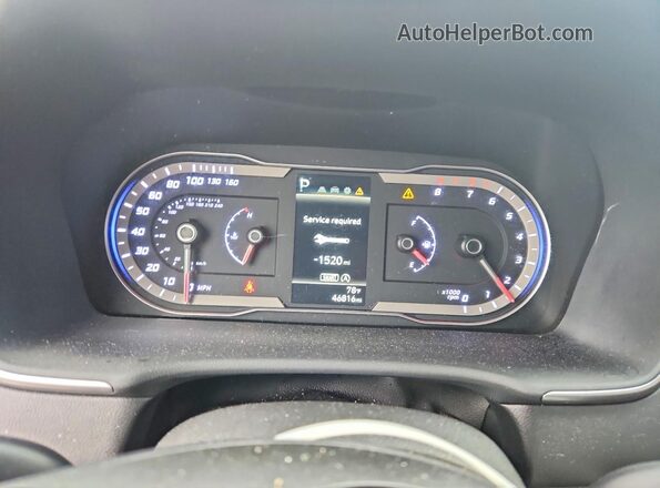 5NMJA3DE4RH323019 2024 HYUNDAI TUCSON White ხელსაწყოთა პანელის ხედი