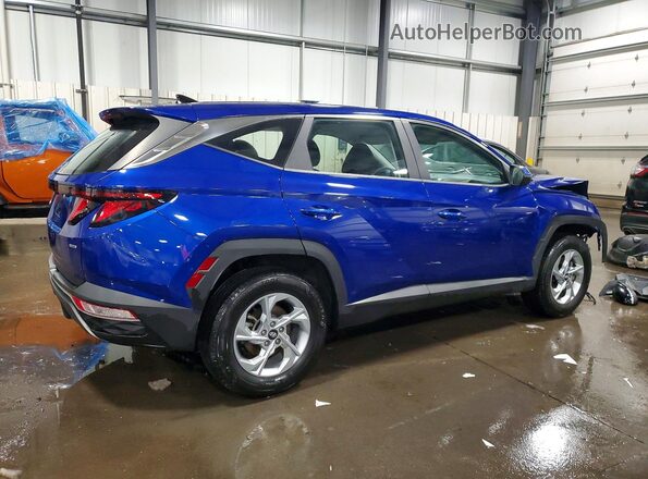 5NMJACAE0NH065824 2022 HYUNDAI TUCSON Blue Tył prawy