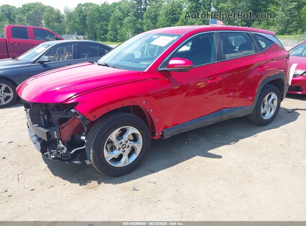 5NMJACAE2NH114232 2022 HYUNDAI TUCSON Red Przód lewy