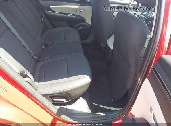 5NMJACAE2NH114232 2022 HYUNDAI TUCSON Red Widok naklejki z numerem VIN