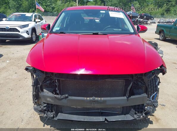 5NMJACAE2NH114232 2022 HYUNDAI TUCSON Red Widok wnętrza z tyłu