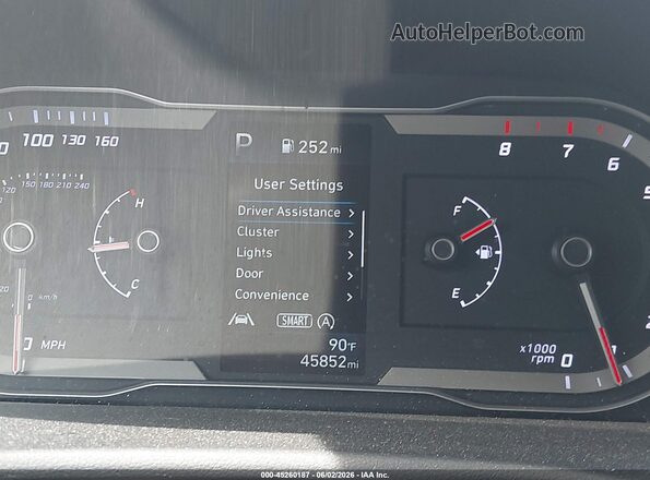 5NMJACAE4PH281081 2023 HYUNDAI TUCSON Blue 