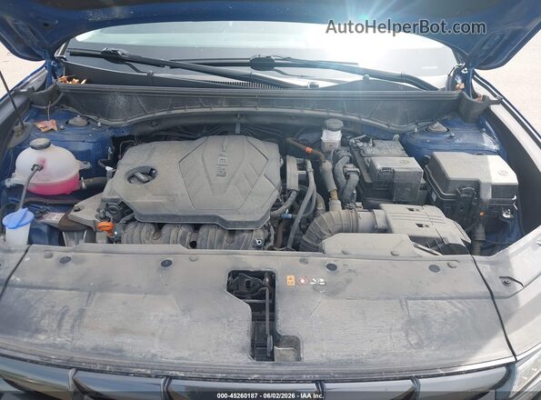 5NMJACAE4PH281081 2023 HYUNDAI TUCSON Blue Rear view