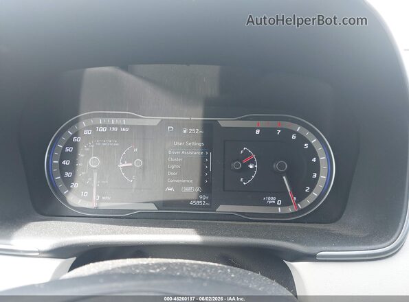 5NMJACAE4PH281081 2023 HYUNDAI TUCSON Blue Rear seats view