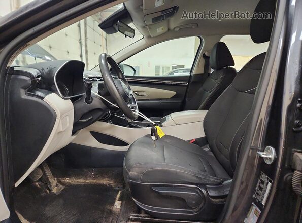 5NMJACAE6NH015879 2022 HYUNDAI TUCSON Gray Front interior view