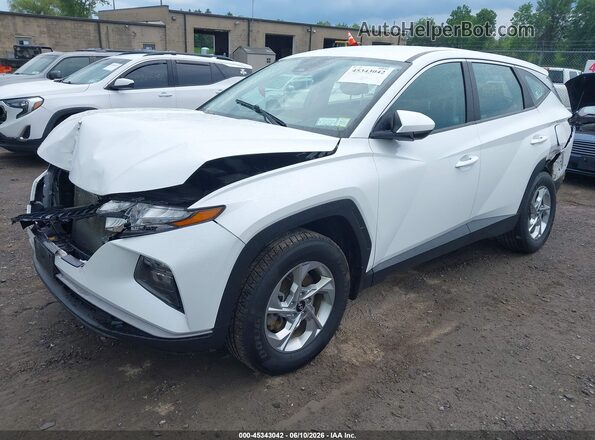 5NMJACAE7NH024915 2022 HYUNDAI TUCSON White Przód lewy