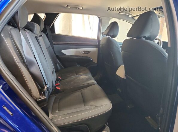 5NMJACAE7PH168077 2023 HYUNDAI TUCSON Blue Սալոնի հետևի տեսք