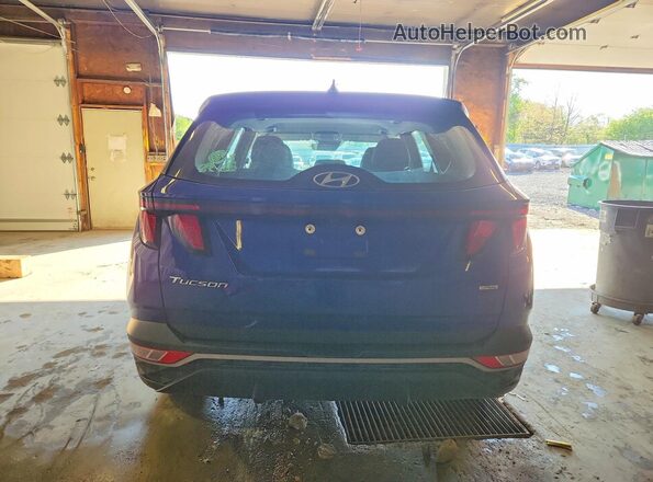 5NMJACAE7PH168077 2023 HYUNDAI TUCSON Blue Հետևի տեսք
