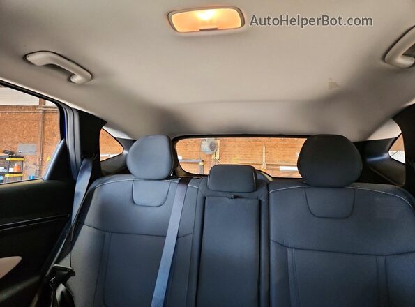 5NMJACAE7PH168077 2023 HYUNDAI TUCSON Blue Հետևի նստատեղերի տեսք