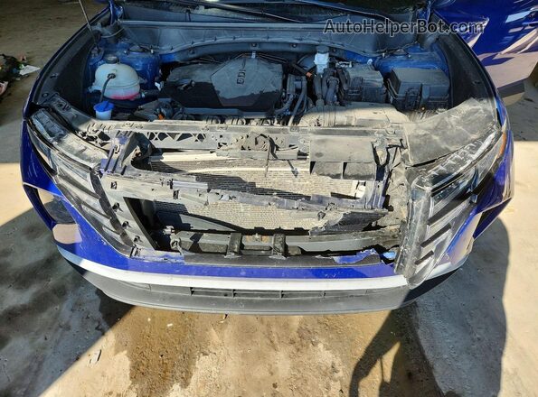 5NMJACAE7PH168077 2023 HYUNDAI TUCSON Blue Շարժիչի բաժամունքի տեսք