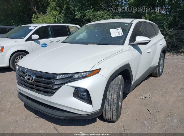 5NMJACAEXNH109893 2022 HYUNDAI TUCSON White Vista tres cuartos delantera izquierda