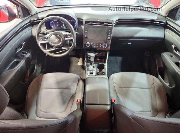 5NMJACAEXPH234850 2023 HYUNDAI TUCSON Red Vista del salpicadero