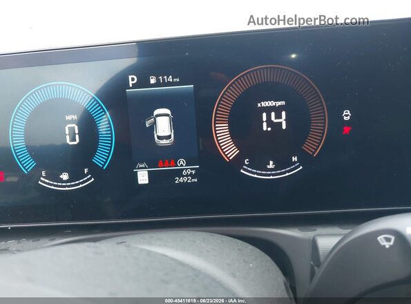 5NMJACDE2TH679377 2026 HYUNDAI TUCSON Черный Вид задних сидений
