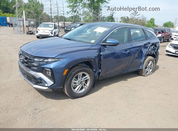 5NMJACDE6TH653929 2026 HYUNDAI TUCSON Blue Առջևի ձախ երեք քառորդ տեսարան