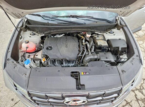 5NMJACDEXRH382415 2024 HYUNDAI TUCSON Silver Engine compartment view