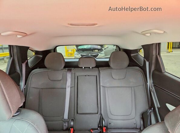5NMJACDEXRH382415 2024 HYUNDAI TUCSON Silver Rear seats view