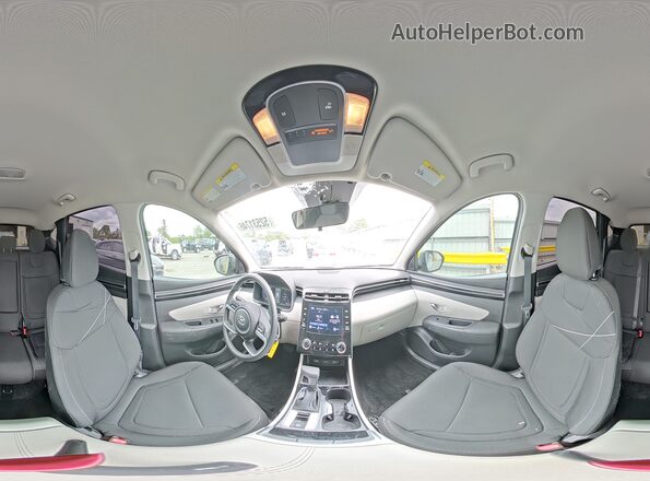 5NMJACDEXRH382415 2024 HYUNDAI TUCSON Silver 360 interior view