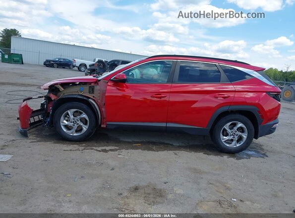 5NMJB3AE0NH046302 2022 HYUNDAI TUCSON Red 