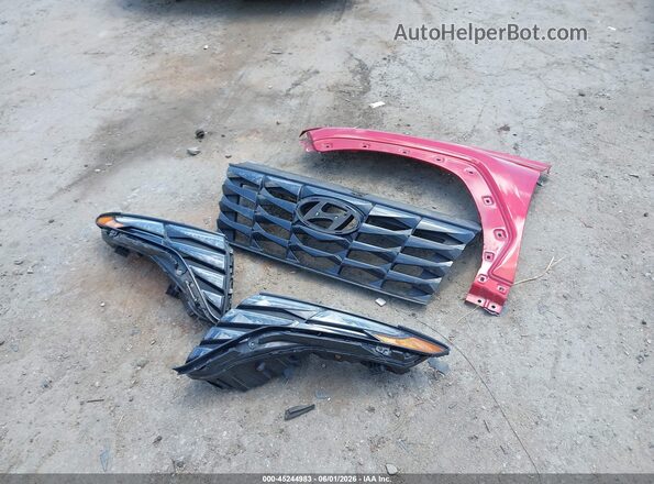 5NMJB3AE0NH046302 2022 HYUNDAI TUCSON Red 