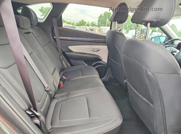 5NMJB3AE0NH132645 2022 HYUNDAI TUCSON Gray Widok wnętrza z tyłu