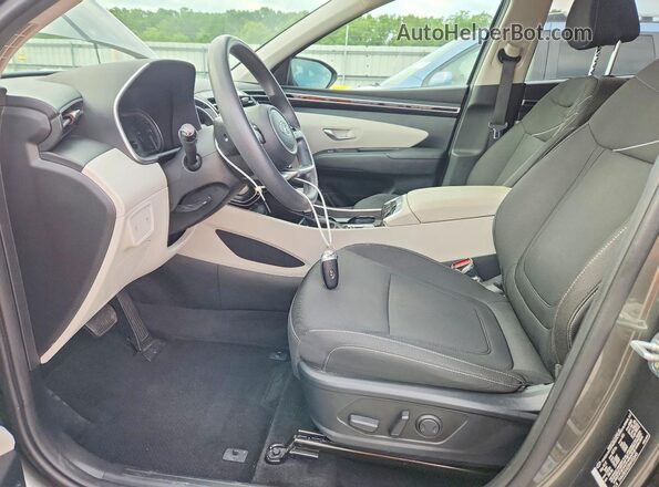 5NMJB3AE0NH132645 2022 HYUNDAI TUCSON Gray Widok wnętrza z przodu