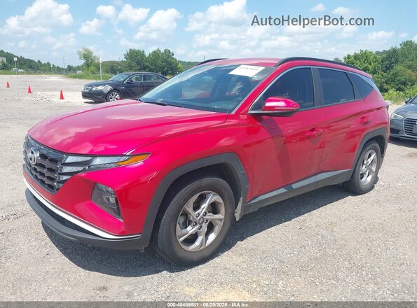 5NMJB3AE1NH161054 2022 HYUNDAI TUCSON Red Front left