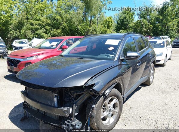 5NMJB3AE2NH028240 2022 HYUNDAI TUCSON Gray წინა მარცხენა ხედი სამი მეოთხედიდან