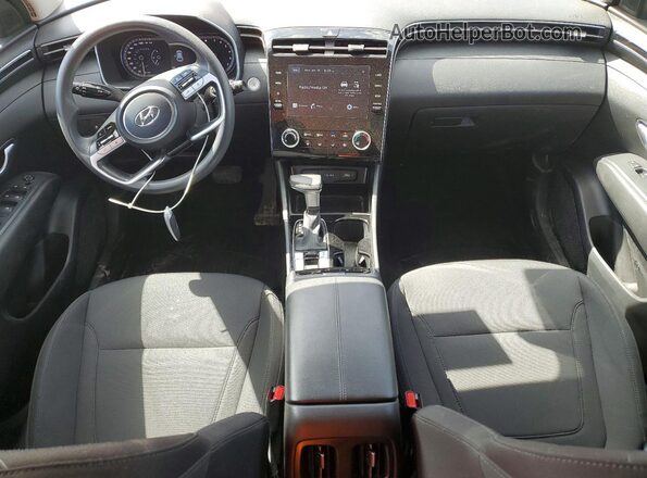 5NMJB3AE3NH145292 2022 HYUNDAI TUCSON Red Vista del salpicadero
