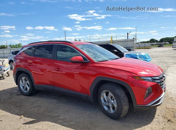 5NMJB3AE3NH145292 2022 HYUNDAI TUCSON Red Delantero derecho