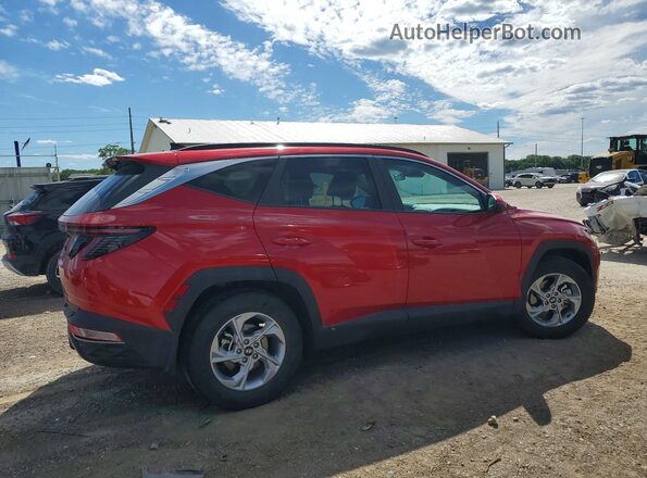 5NMJB3AE3NH145292 2022 HYUNDAI TUCSON Red Trasero derecho