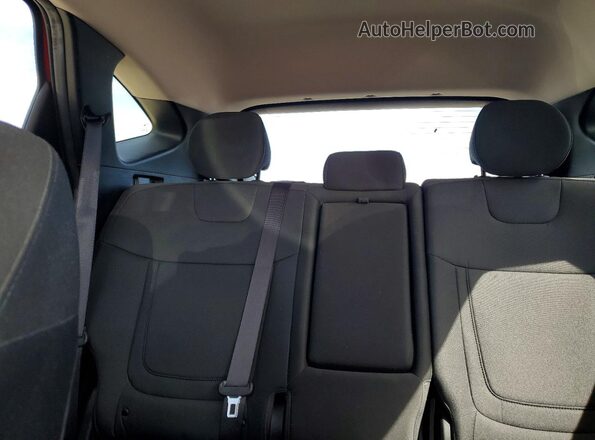 5NMJB3AE3NH145292 2022 HYUNDAI TUCSON Red Vista de los asientos traseros