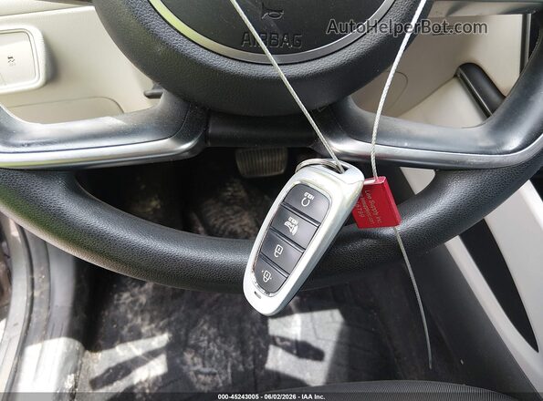 5NMJB3AE4NH033018 2022 HYUNDAI TUCSON Gray Вид панелі приладів