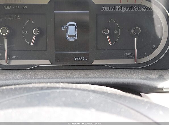 5NMJB3AE4NH033018 2022 HYUNDAI TUCSON Gray Вид задніх сидінь