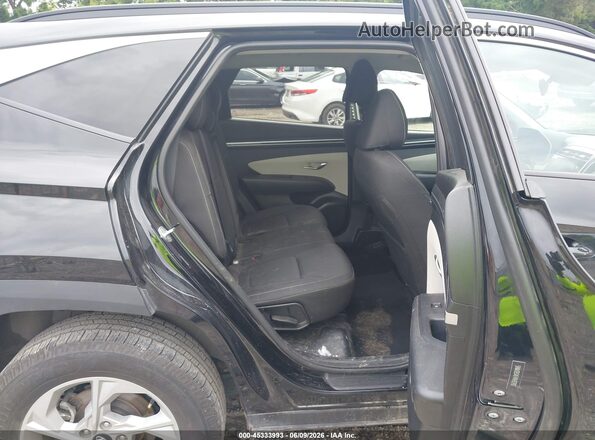 5NMJB3AE4NH132907 2022 HYUNDAI TUCSON Black VIN sticker view
