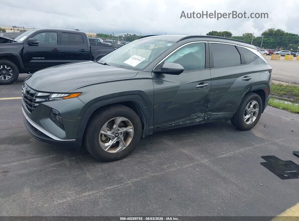 5NMJB3AE5NH035408 2022 HYUNDAI TUCSON Gray Передня ліва чверть