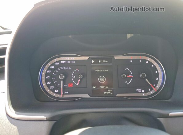 5NMJB3AE9NH031443 2022 HYUNDAI TUCSON White Vista del cuadro de instrumentos