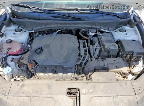 5NMJB3AE9NH031443 2022 HYUNDAI TUCSON White Vista del compartimento del motor