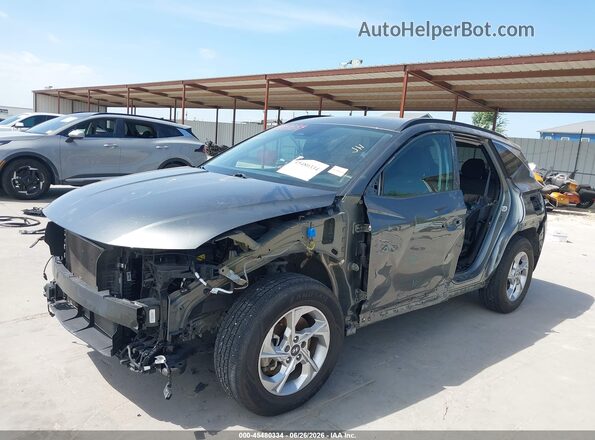 5NMJB3AE9NH136175 2022 HYUNDAI TUCSON Gray Передня ліва чверть