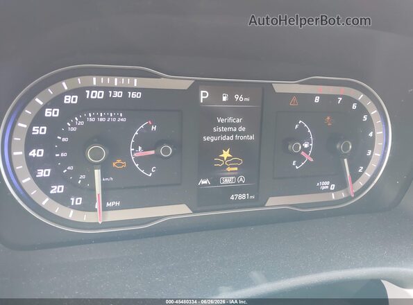 5NMJB3AE9NH136175 2022 HYUNDAI TUCSON Gray Вид задніх сидінь