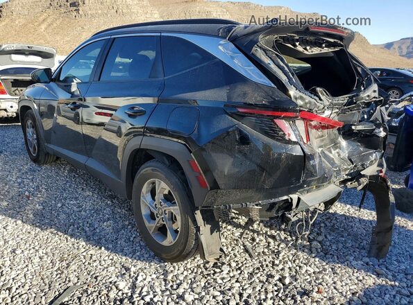5NMJB3AEXNH064404 2022 HYUNDAI TUCSON Black Հետևի ձախ