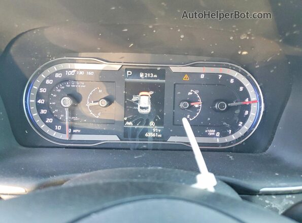 5NMJB3AEXNH064404 2022 HYUNDAI TUCSON Black Սարքավորումների վահանակի տեսք