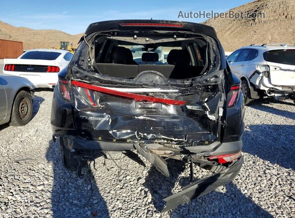 5NMJB3AEXNH064404 2022 HYUNDAI TUCSON Black Հետևի տեսք